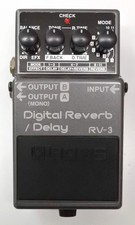 BOSS RV-3 Digital Reverb Delay Guitar Effects Pedal 1995 #338 DHL or EMS