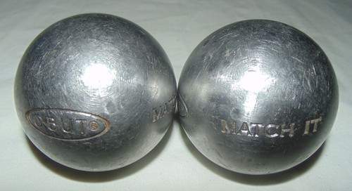 Doublette boules pétanque - boules,