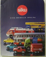 Mini catalogue miniatures SIKU