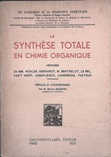Total Synthesis in Organic Chemistry. Memoirs
