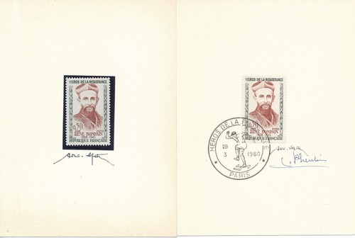 France 1960 n1252 résistant - 1960,