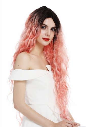 Perücke femme lace front long - lace,
