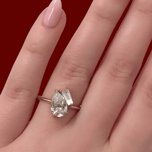 Bague diamant mariage - , or