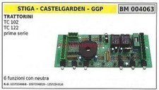 Carte Électronique CASTELGARDEN Tracteurs TC 102 122 Première Série 004063