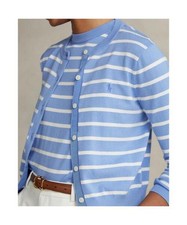 Ensemble Possible Ralph Lauren One-Point Embroidered Stripes Short Sleeve Knit I