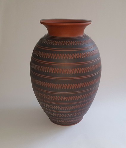 Vase acier rudi 30 - acier,