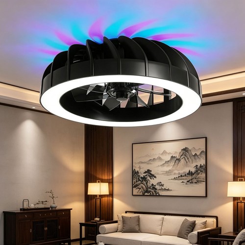 Ventilateur avec éclairage - avec,