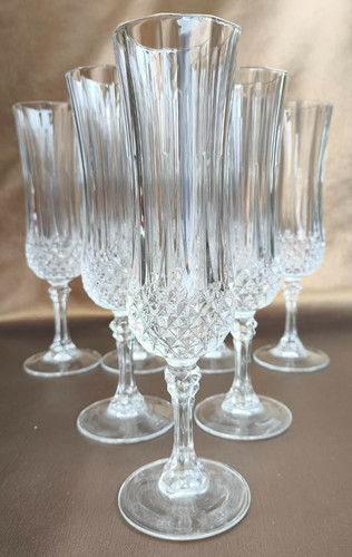 Flûtes champagne cristal - flûtes,