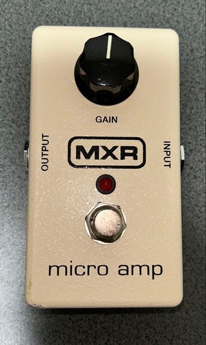 Pédale effet mxr - micro, amp