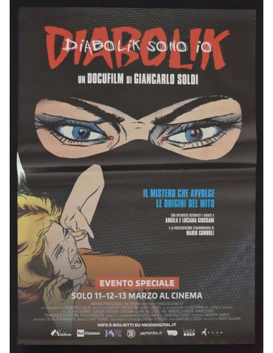 Affiche diabolik sono - affiche,