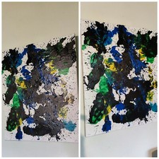 Oil Canvas Abstract Painting