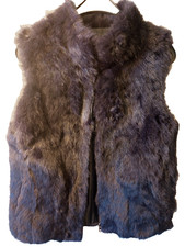 Gilet sans manches en vraie