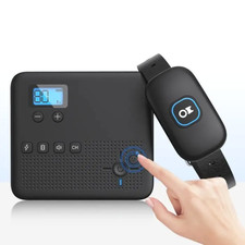 Clôture Électrique pour Chien + Collier Dressage 2 en 1 Rechargeable Imperméable