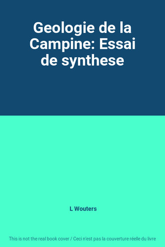 Geologie campine essai - geologie, de