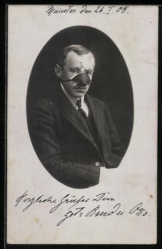 Carte postale étudiant