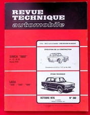 REVUE TECHNIQUE AUTOMOBILE N°