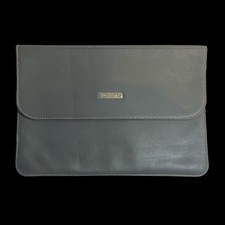 Elegant Concorde Air France faux leather clutch / document holder