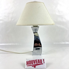 ➜Louis DRIMMER Brushed Aluminum Design Desk/Table/Bedside Lamp 70s 80s