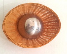 Rattan & Metal Oval Witch Eye.