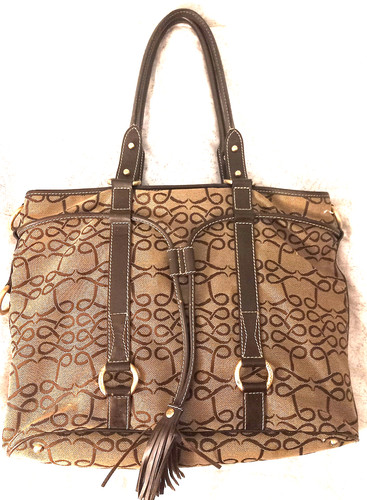 Lancel grand sac toile - lancel,
