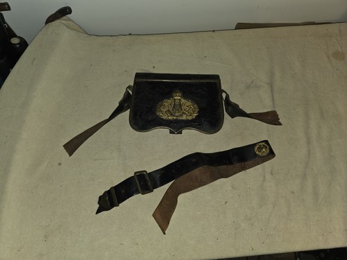 Rare giberne militaire - giberne,