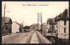 Old postcard Attigny, Avenue Jean-Jaures, Ardennes 