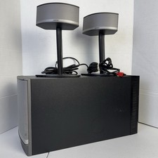 Bose Companion 5 Multimedia Speaker System in Graphite/Silver Bose Sound WORKS