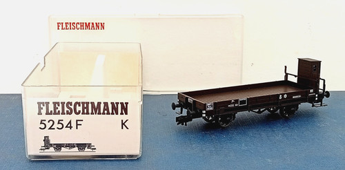 Fleischmann wagon plat 5254 - wagon,