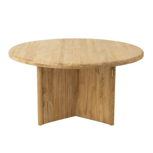Table manger ronde teck - table, "teck"