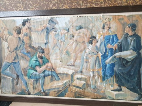Tableau ancien grande - tableau,