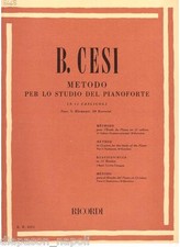 Beniamino Cesi : méthode