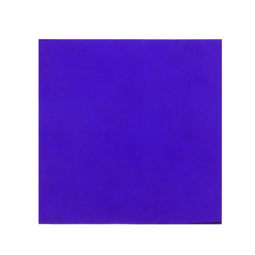 Plaque verre cobalt feuille - plaque,