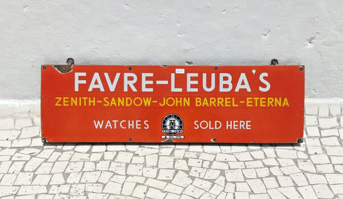 Vintage favre leuba - favre, co