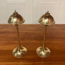 PAIRE DE LAMPES À HUILE