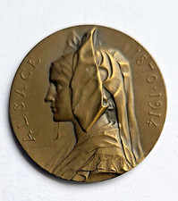 Médaille cuivre ALSACE 1870