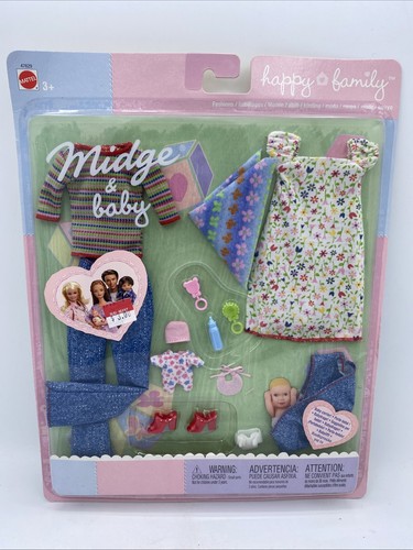 Mattel 2003 happy family - mattel, midge