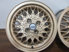 BBS Wheels 15 inch 6J +35 PCD100 4H set of 4 Used