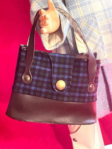 Ancien rare sac de poupée - ,
