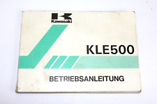 Kawasaki KLE500 KLE 500 Owners Manual Drivers Manual KLE500-A3 (1992-) Model