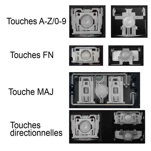 Touche clavier pour lenovo - de,