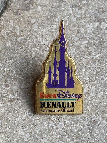 Pin euro disney renault - pin’s,