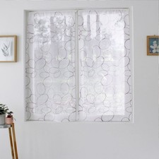 Paire de Voilages Bordés