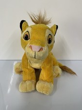 Disney Store The Lion King Simba Plush Young Cub Stuffed Animal Soft Toy 36cm