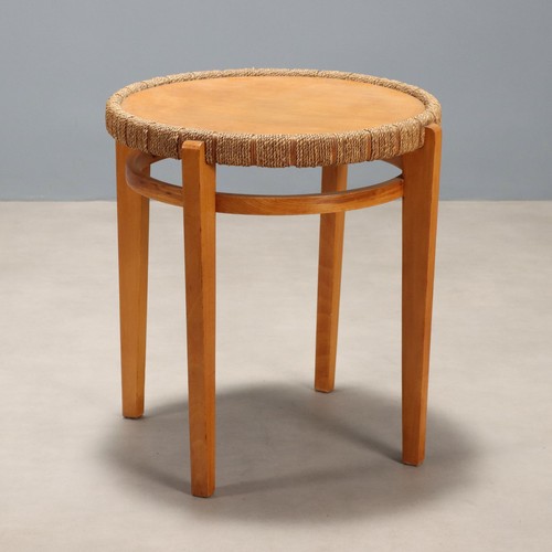 Table basse vintage hêtre - table,