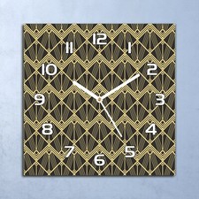 Horloge Murale En Verre 30x30
