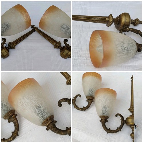 Paire appliques art déco - appliques,