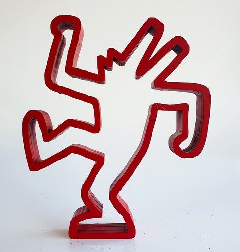 Sculpture chien dance - dance, haring