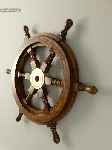 Roue gouvernail bois dur - de, en