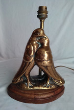 Pied de LAMPE ancien BRONZE