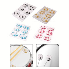 Tambour Tone Control Gel Pads 6 pièces silencieux de batterie pour batteurs pro